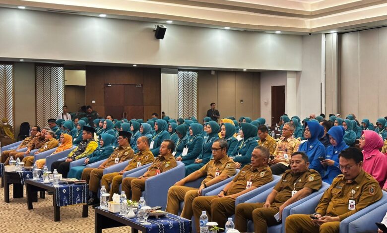 Rakor TP PKK Provinsi Kalsel 2023, Gubernur : Kejar Peningkatan Sektor Pembangunan dan Penurunan Stunting