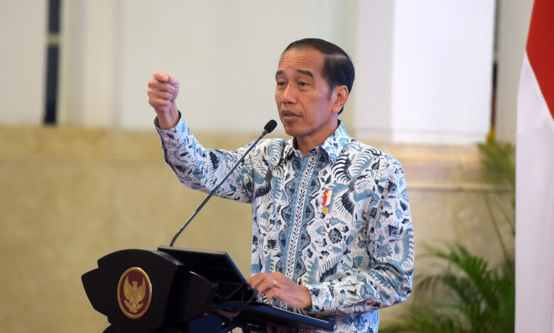 Presiden Jokowi Sampaikan Enam Arahan kepada Para Penjabat Kepala Daerah