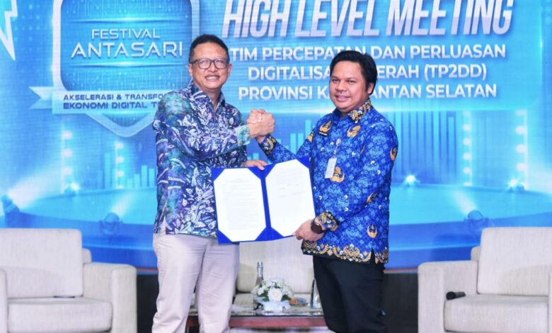 Kolaborasi Pemprov Kalsel dan BI Kalsel Dukung Percepatan Digitalisasi