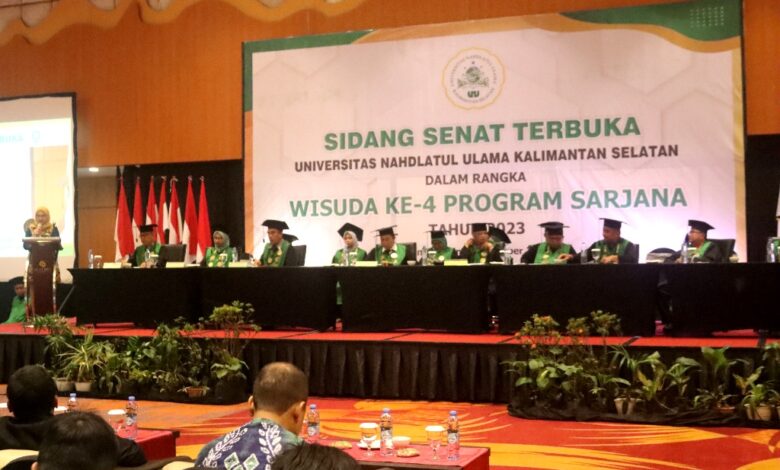 Wisuda Ke-4, Gubernur Kalsel Apresiasi Universitas NU Dalam Melahirkan Lulusan Berkompeten