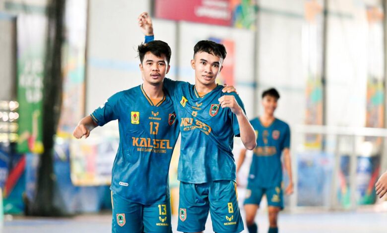 Berhasil Taklukan Aceh, Tim Futsal Putra Kalsel Melaju Ke Final