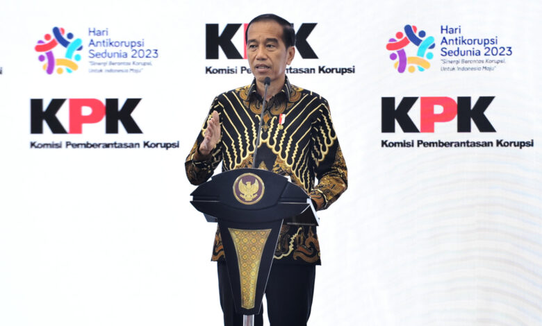 Presiden Jokowi: Pemberantasan dan Pencegahan Korupsi Butuh Upaya Masif dan Sistemik