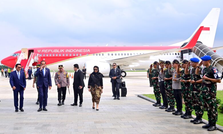 Presiden Jokowi Tiba di Tanah Air Usai Lawatan ke Tiga Negara ASEAN