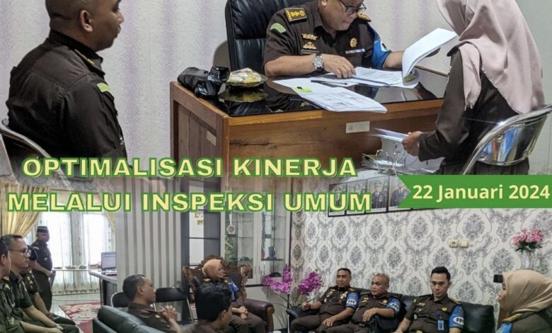 Jaga Integritas, Kejati Kalsel Inspeksi Umum ke Kejaksaan Negeri HSS