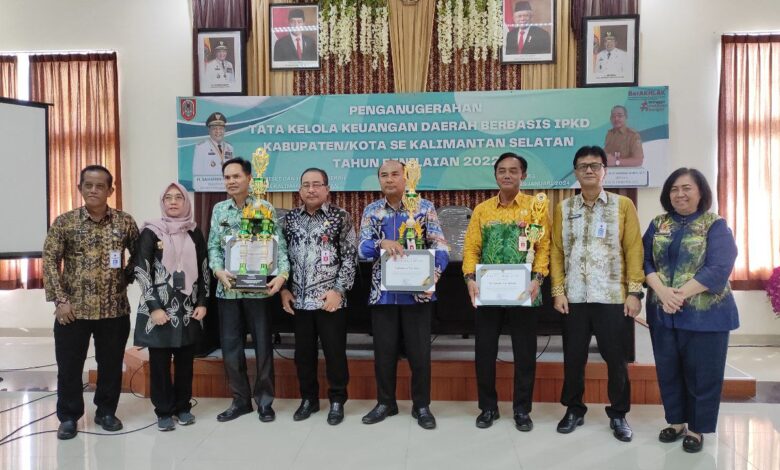 Banjarmasin Raih Predikat Terbaik Pengukuran Indeks Pengelolaan Keuangan Daerah Tahun Anggaran 2022