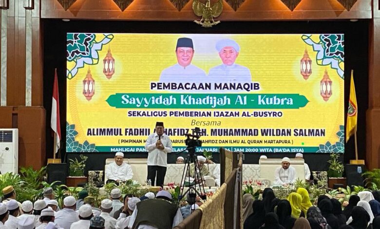 Manaqib Sayyidah Khadijah Al-Kubra, Gubernur Kalsel Sapa Ribuan Warga