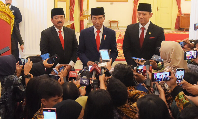 Pesan Presiden Jokowi pada Hadi Tjahjanto dan AHY  