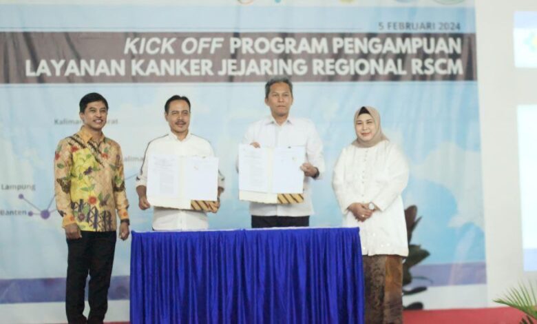 Kembangkan Pelayanan Kanker, Pemprov Kalsel Lakukan MoU dengan RSCM