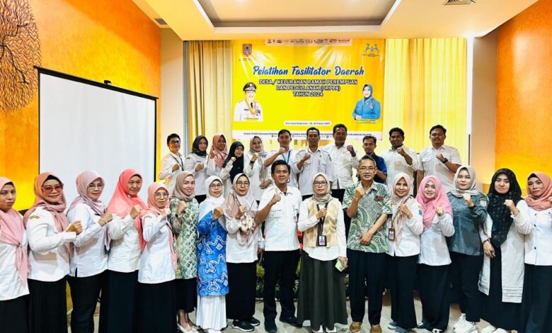 Pelatihan Fasilitator Daerah, DPPPA-KB Kalsel Kembangkan Desa Ramah Perempuan dan Peduli Anak