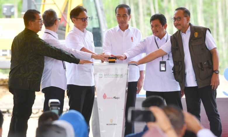 Groundbreaking Kantor BPJS Kesehatan di IKN, Presiden: Lengkapi Layanan Kesehatan di IKN