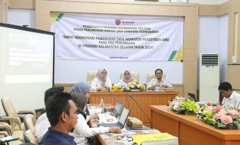 Pemenuhan Data PSU, Pemprov Kalsel Selenggarakan Rakor