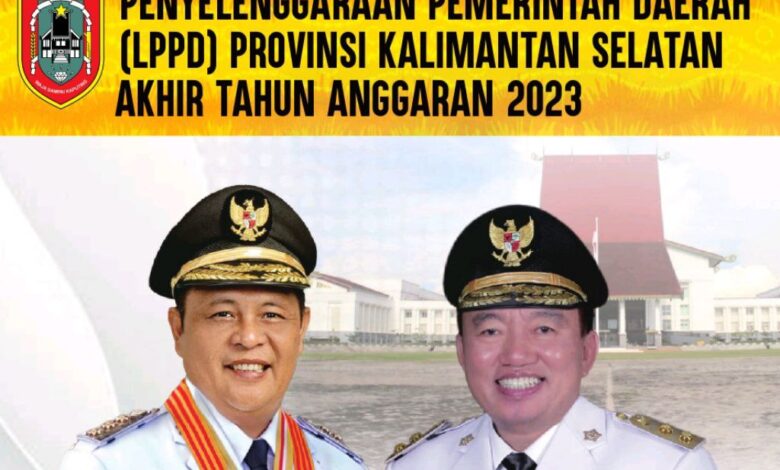 Ringkasan Laporan Penyelenggaraan Pemerintah Daerah Pemprov Kalsel TA 2023