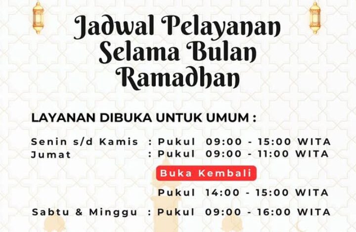 Pemprov Kalsel Bagikan Jam Pelayanan Perpustakaan Selama Ramadan