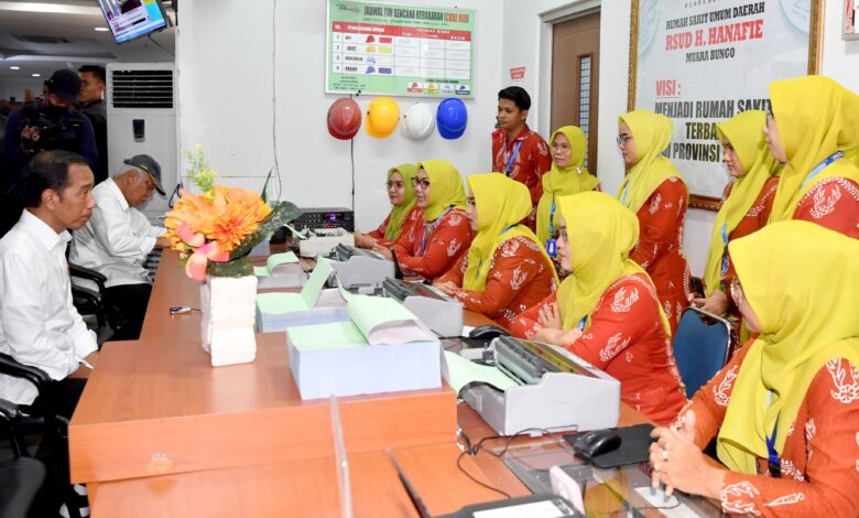 Presiden Jokowi Pastikan Alkes di RSUD H. Hanafie Muara Bungo Berguna bagi Masyarakat