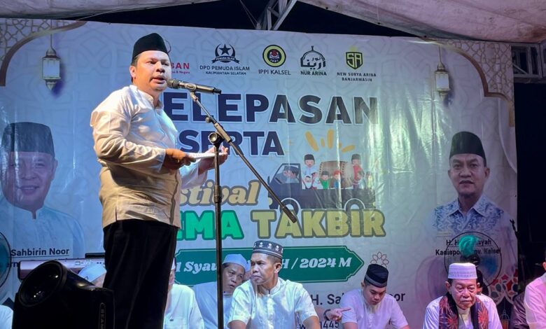 Ramaikan 1 Syawal, 80 Peserta Ikuti Pawai Gema Takbir