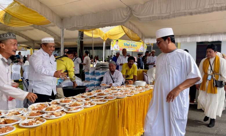 Selesai Salat Idulfitri, Gubernur Kalsel Tinjau Dapur Umum Sekaligus Sapa Masyarakat