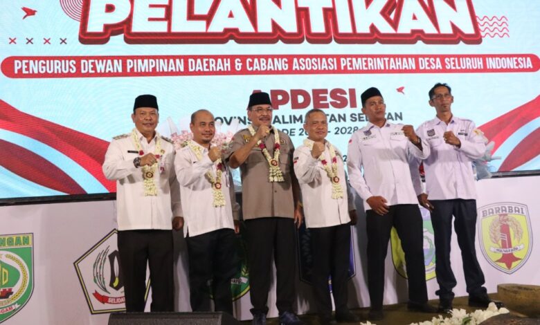 Gubernur Kalsel Dorong Apdesi dalam Mengawal Pembangunan Desa