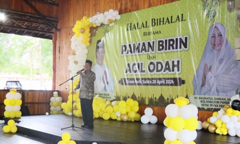 Halalbihalal Dinsos dan Disdikbud, Gubernur Kalsel : Semangat Persaudaraan dan Silaturrahmi Harus Dipupuk Setiap Hari